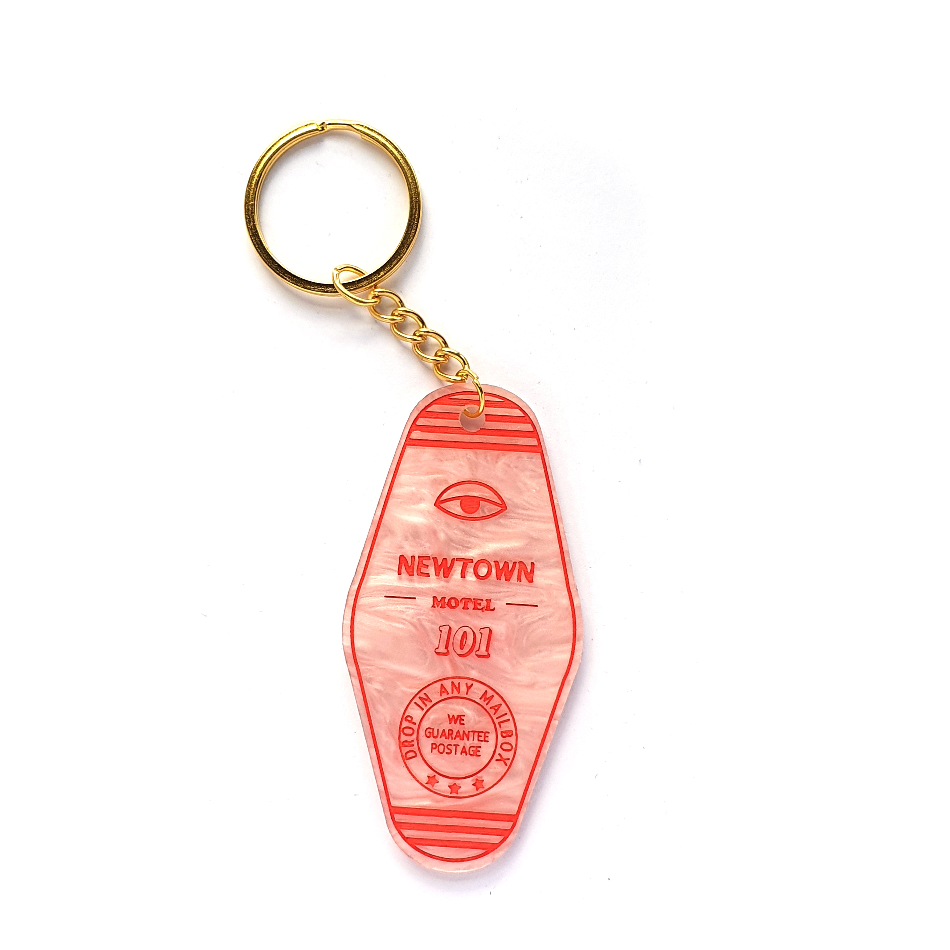 Custom Motel Keyrings