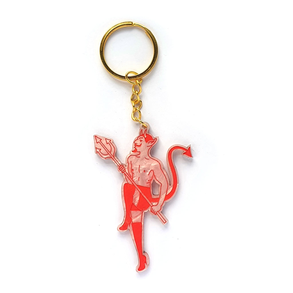 Saucy Devil Keyring